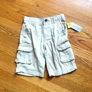 Cat & Jack Boys Cargo Shorts Size 7 Tan